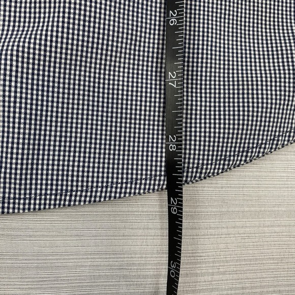 Dockers Mens‎ Medium Shirts Black And Green Button-Down Short Sleeve - Picture 7 of 15